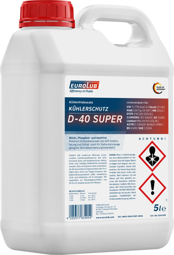 Eurolub kühlerschutz 40 - kÜhlerschutz, d-40